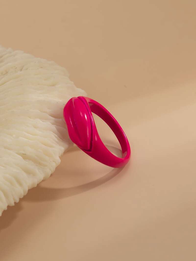 

Lip Decor Ring, Hot pink