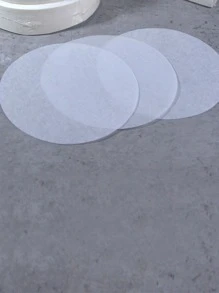 100入組雙面漢堡肉餅紙，適用於廚房油炸鍋/烤箱，烤盤墊紙，空氣炸鍋紙，炸鍋紙