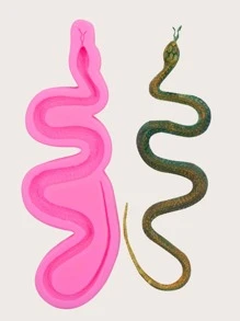 1pc Snake Chocolate Mold - Pink - View 3