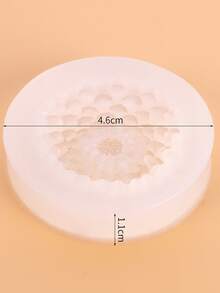 1入組花朵設計糖果模具 - 白色 - 查看 3