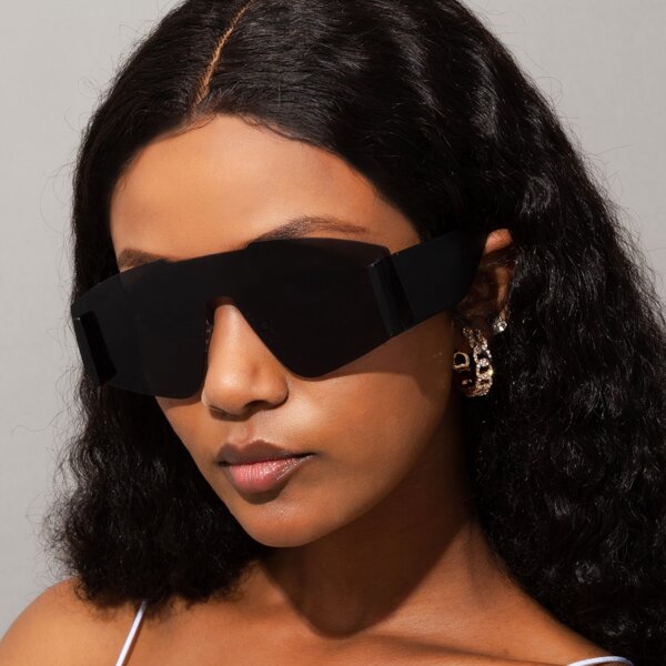 

Rimless One Piece Sunglasses