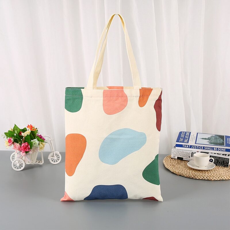 

Colorblock Shopping Bag, Beige