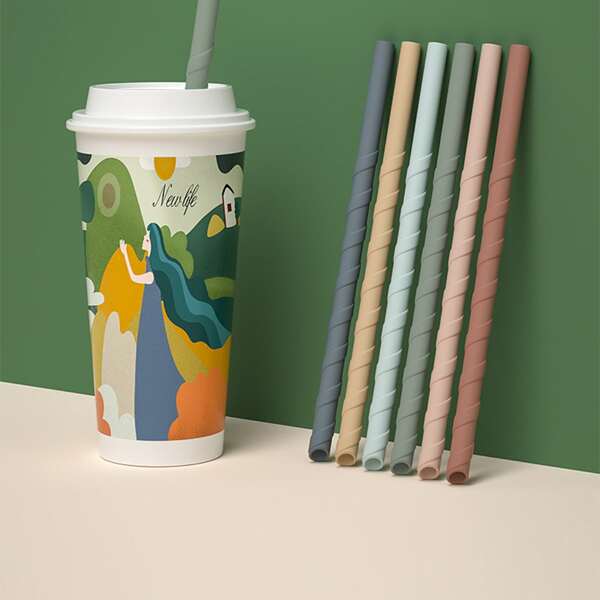 

1pc Plain Random Color Straw, Multicolor