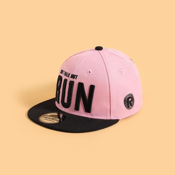 

Toddler Kids Letter Embroidered Baseball Cap, Multicolor