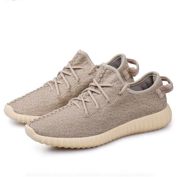 

Men Mesh Panel Lace-up Front Sneakers, Gold