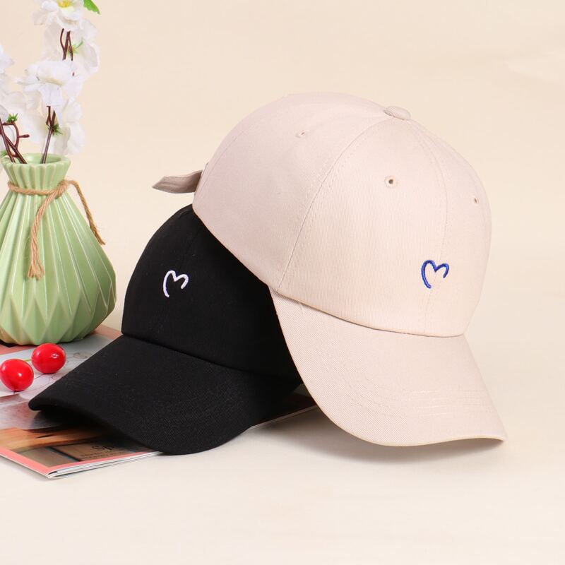 

Guys 2pcs Graphic Embroidery Baseball Cap, Multicolor