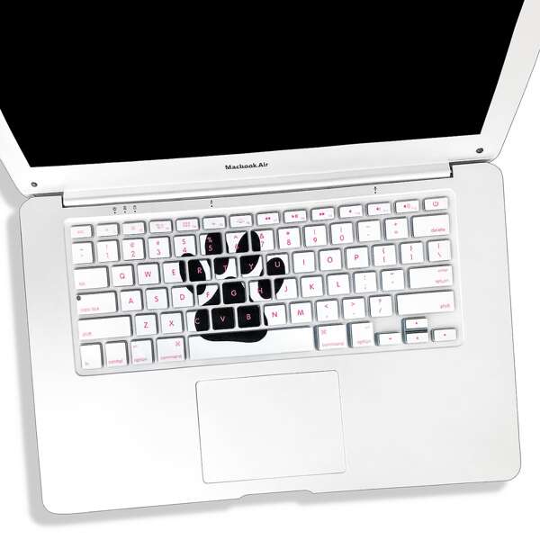 

Cat Claw Pattern Keyboard Sticker For 13 Inch MacBook Air, Black and white
