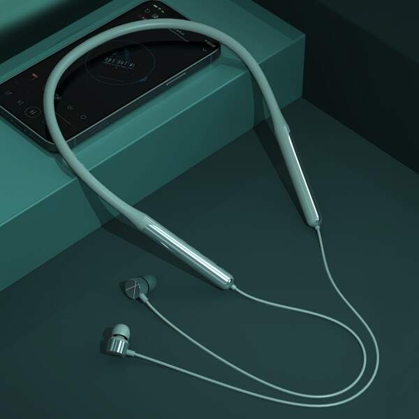 

Bluetooth-гарнитура в ухе спортивный, Зелёный