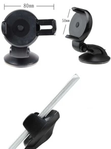 吸盤式手機車載支架 - 黑色 - 查看 3