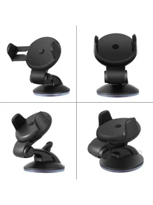 吸盤式手機車載支架 - 黑色 - 查看 5