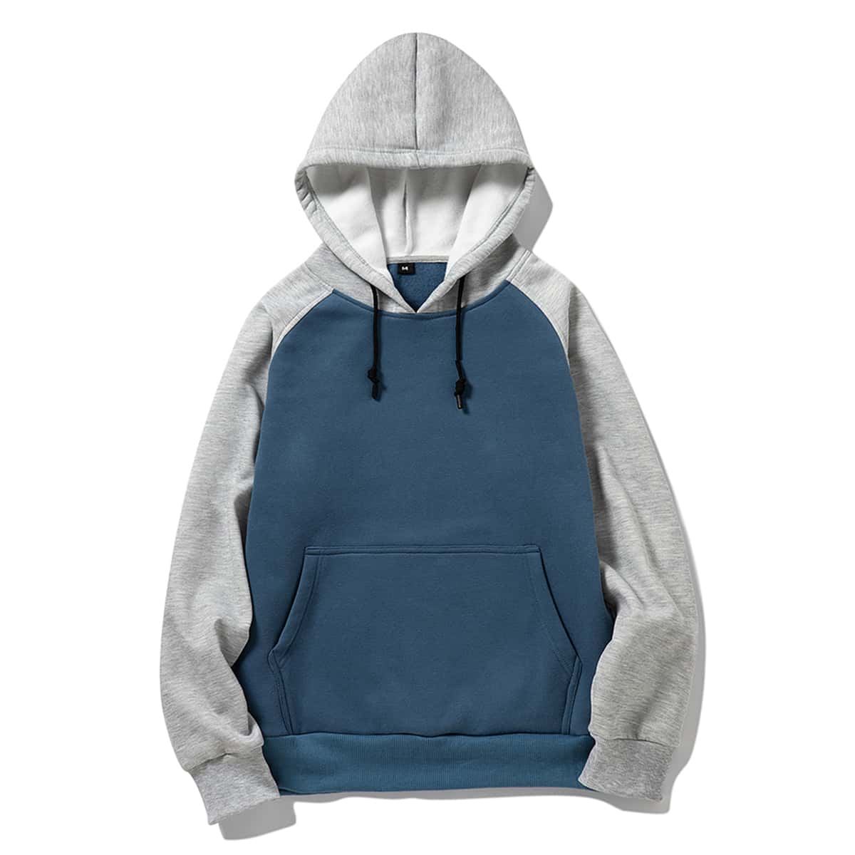 

Guys Colorblock Drawstring Kangaroo Pocket Hoodie, Multicolor