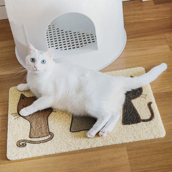 

1pc Random Pattern Pet Crate Mat, Multicolor