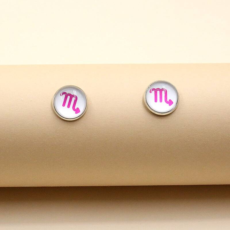 

Geo Decor Stud Earrings, Multicolor