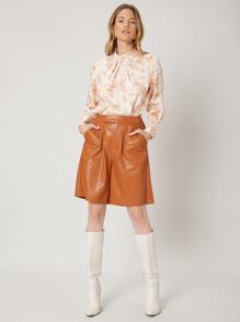 MOTF PREMIUM GATHERED STRAIGHT FIT TOP - Multicolor - View 6