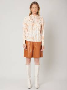 MOTF PREMIUM GATHERED STRAIGHT FIT TOP - Multicolor - View 8