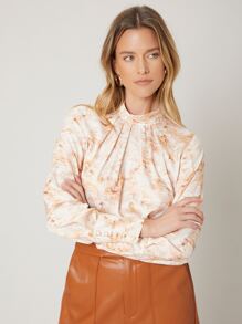 MOTF PREMIUM GATHERED STRAIGHT FIT TOP - Multicolor - View 10