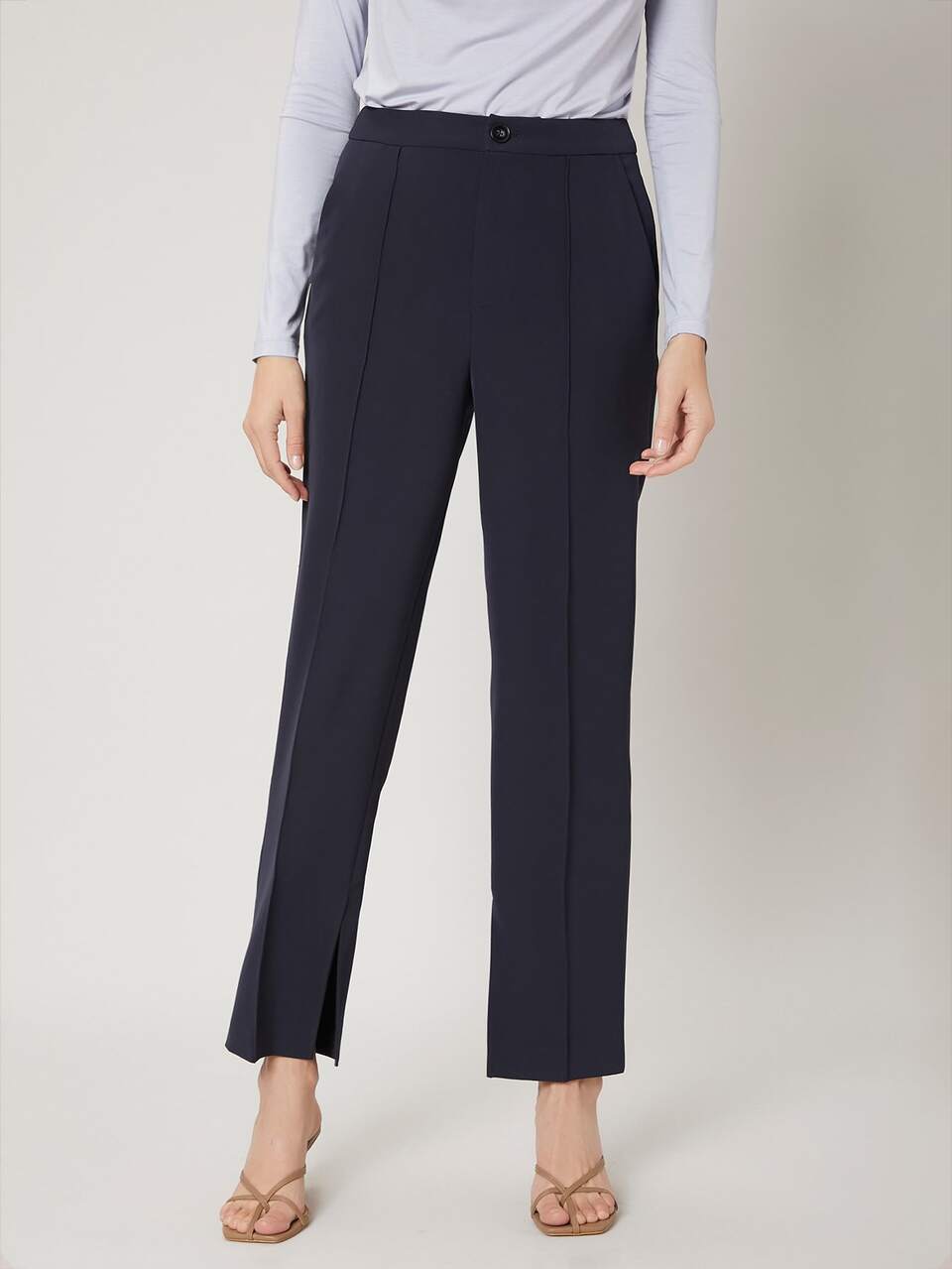 HIGH WAIST TAILORED PANTS