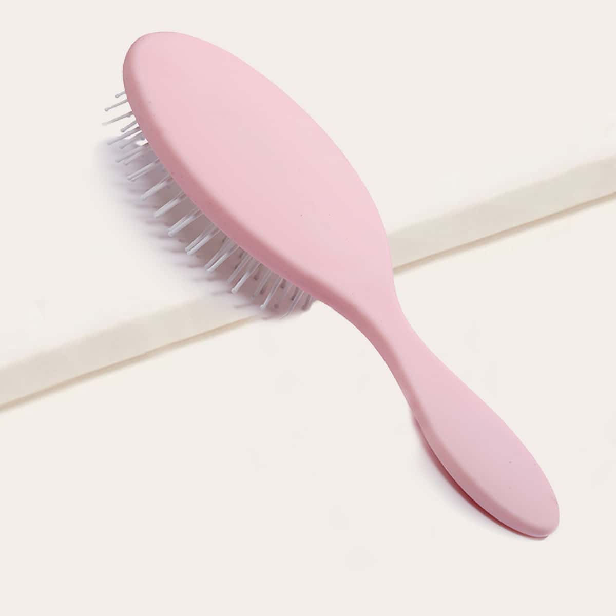 

1pc Simple Hair Brush, Pink