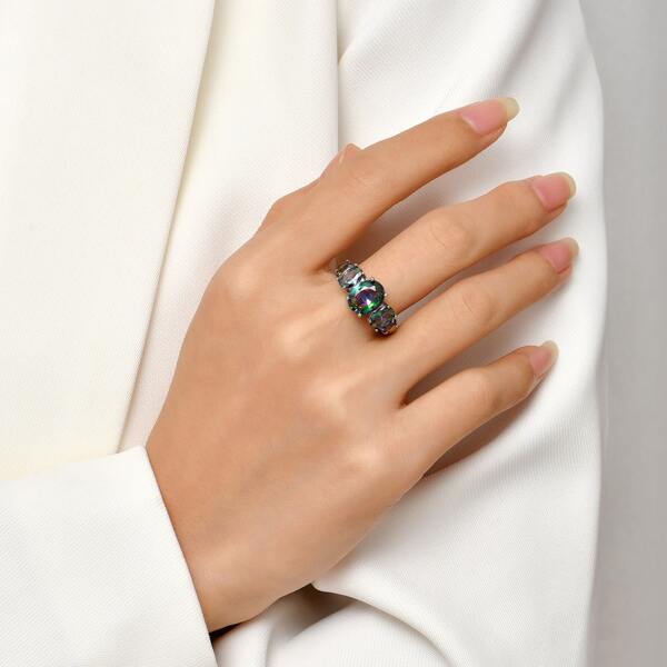 

Zircon Decor Ring, Multicolor
