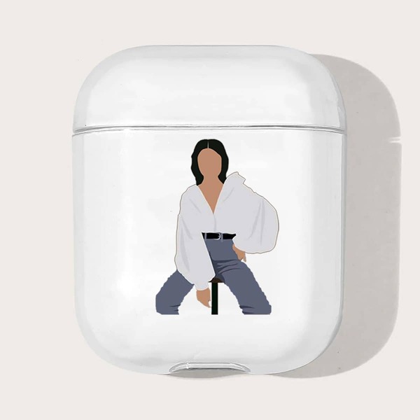 

Figure Graphic Case For Airpods, Clear