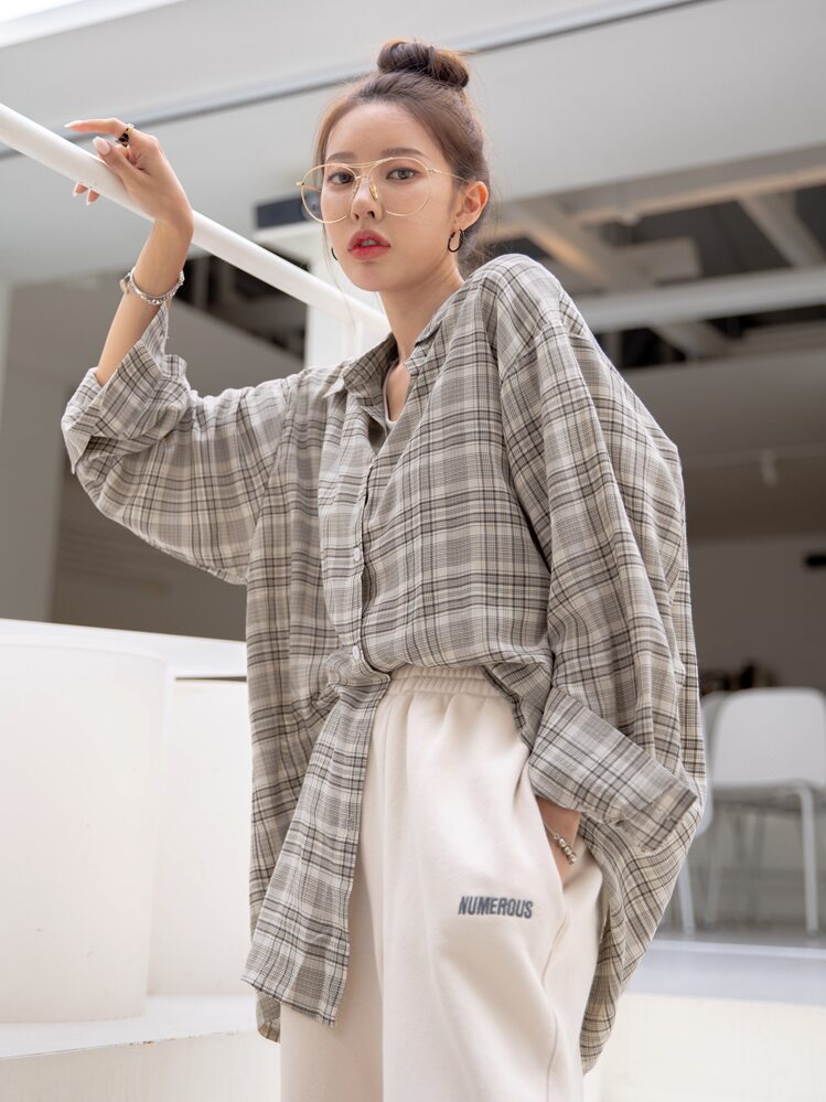 【めいぽん】DIESEL チェック柄 長袖 トップス DIESEL ディーゼル 長袖シャツ ブラウス レディース チェック柄