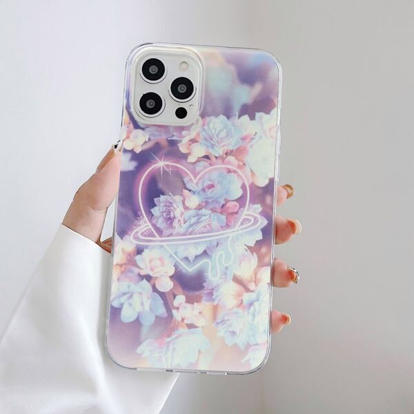 

Flower Pattern Phone Case, Multicolor