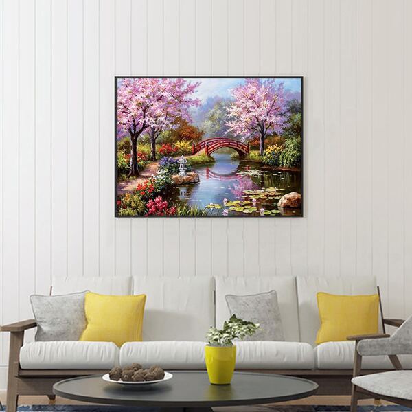 

Scenery Pattern Diamond Painting Without Frame, Multicolor