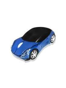 Kabellose Auto-förmige Maus mit Batteriebetrieb, geeignet für Tablets, Laptops, Büro und Gaming, 2.4G USB-Empfänger, leiser Betrieb