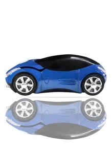 Kabellose Auto-förmige Maus mit Batteriebetrieb, geeignet für Tablets, Laptops, Büro und Gaming, 2.4G USB-Empfänger, leiser Betrieb