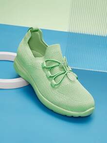 Cuccoo Zapatillas de running de Niños con cordón - verde menta - Ver 11