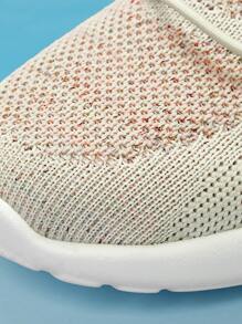 Cuccoo Zapatillas de running de Niñas con cordón - Beis - Ver 10