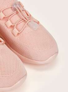 Cuccoo Zapatillas de running de niñitas con cordón - Rosa - Ver 4