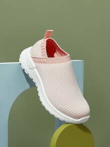 Cuccoo Zapatillas de running de Niñas de rayas - Rosa - Ver 12