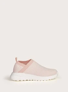 Cuccoo Zapatillas de running de Niñas de rayas - Rosa - Ver 3