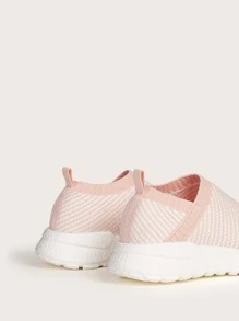 Cuccoo Zapatillas de running de Niñas de rayas - Rosa - Ver 5