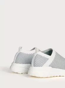 Cuccoo Zapatillas de running de niñitos de rayas - Gris - Ver 5