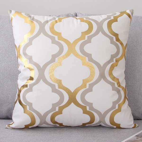 

Geometric Pattern Cushion Cover Without Filler, Multicolor