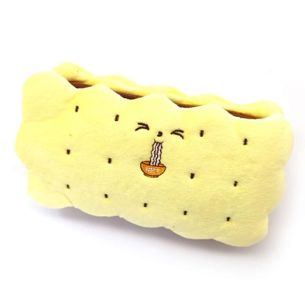 

Biscuit Shaped Pencil Bag, Yellow
