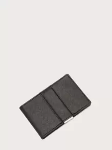CUIKCA Men Metal Clip Wallet Slim Lightweight Portable Cash ID Card Card Bifold Coin Pocket Short Wallet Small Pouch Small Pocket Wallet For Birthday Gift Anniversary On Valentine Day Couple Men Male For College Student Teacher Gifts Back To School Card Holder Wallet Business Card Holder Credit Card Holder Wallet Mini Wallet Purse Wallet Card Wallet