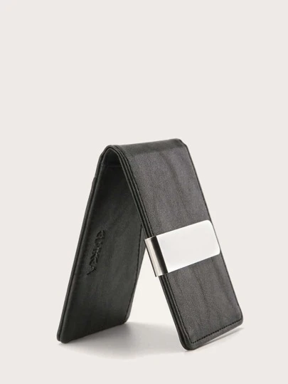 CUIKCA Men Metal Decor Purse Lightweight Portable Card ID Card White-Collar Workers For Male Holiday For Anniversary For Birthday Gift Gift Accessories Gift Card Holder Card Holder Wallet Business Card Holder Credit Card Holder For Men Mini Wallet Card Wallet