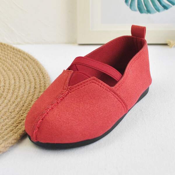 

Toddler Girls Minimalist Mary Jane Flats, Red