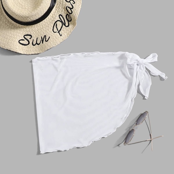 

Plain Cover Up, White