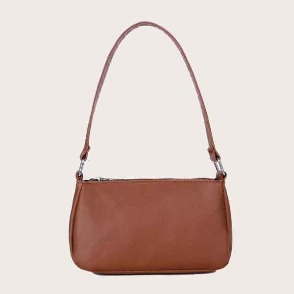 

Minimalist Baguette Bag, Brown
