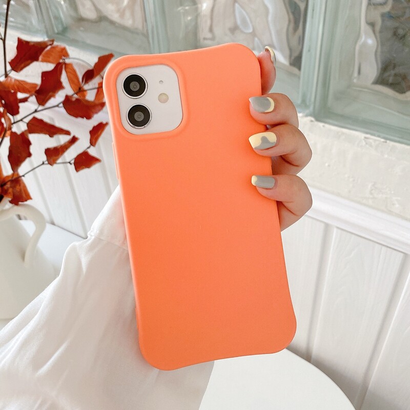 

Plain Phone Case, Coral orange
