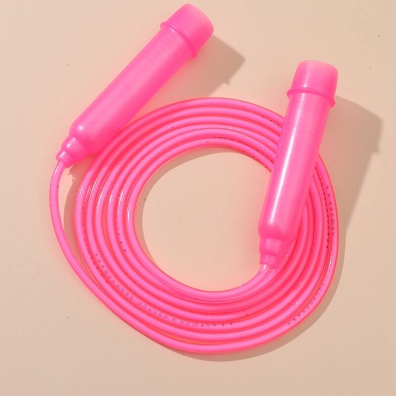 

Solid Fitness Skipping Rope, Pink