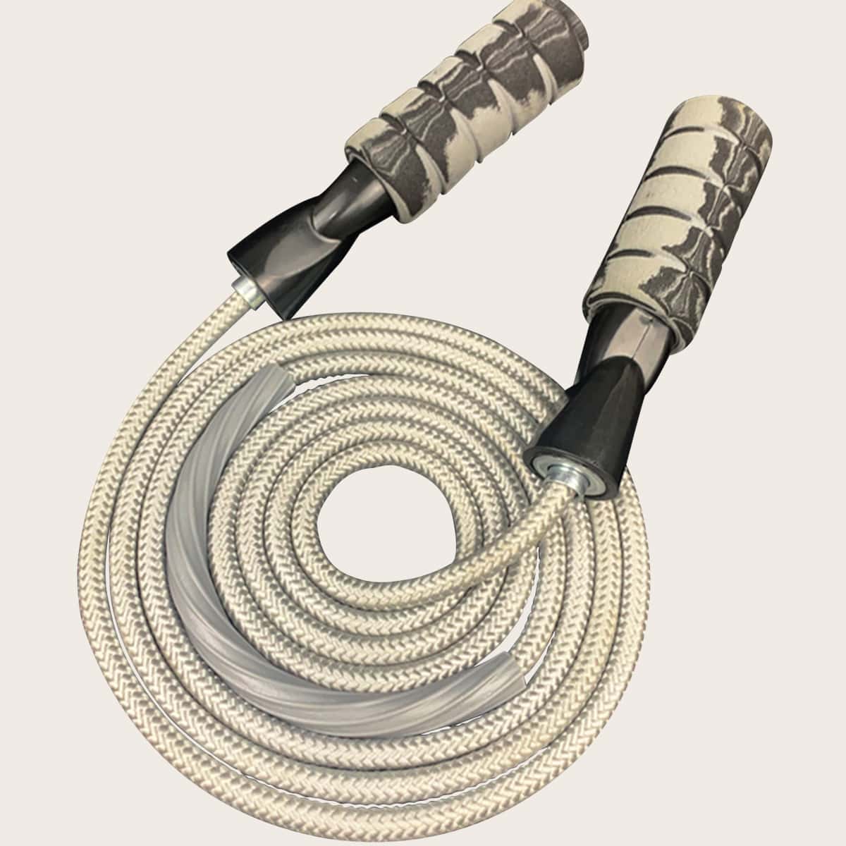 

Marble Print Handle Sports Skipping Rope, Beige