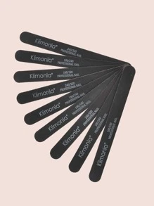 klimonla Dũa móng tay bằng gỗ màu đen, dụng cụ làm đẹp chuyên nghiệp, dùng để tạo hình, làm mịn và hoàn thiện móng, 12 dũa mỗi gói, đồ dùng làm móng, dụng cụ làm móng, dụng cụ làm móng, trở lại trường, móng tay, dụng cụ làm móng để dán móng - màu đen - Xem 1