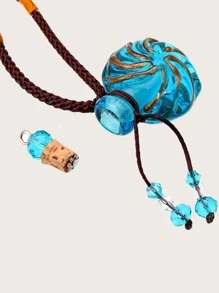 Perfume Bottle Pendant Necklace