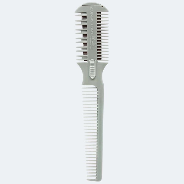 

1pc Multifunction Hair Comb, Silver