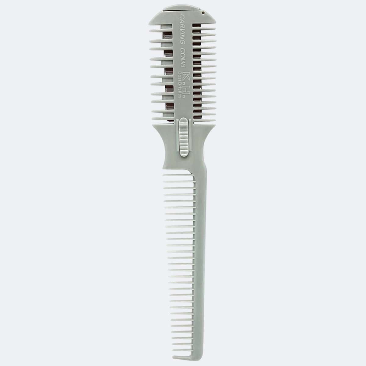 

1pc Multifunction Hair Comb, Silver